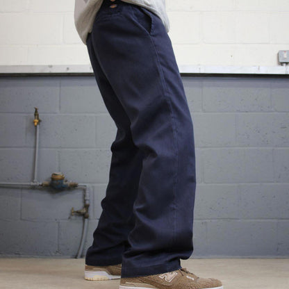 Dickies 874 Pants W33L32 navy original fit twill chino 90s style skater pants