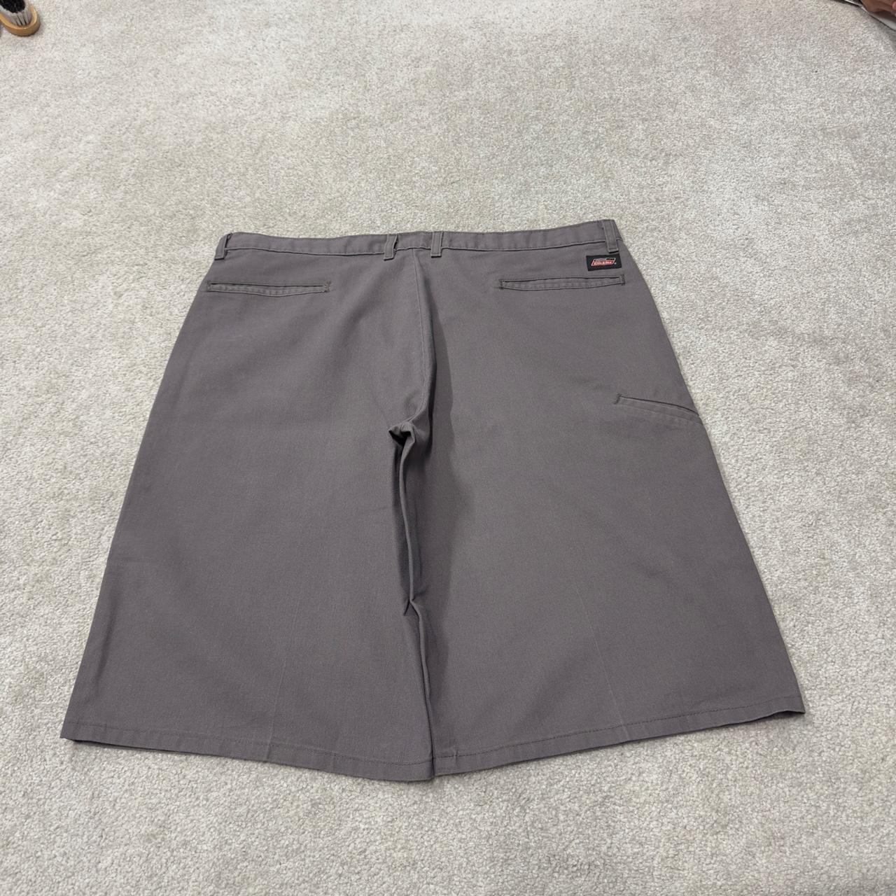 Dickies long baggy shorts y2k chino carpenter grey Loose skater surf style shorts