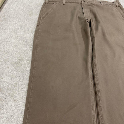Carhartt carpenter pants W42L32 baggy khaki relaxed fit skate pants