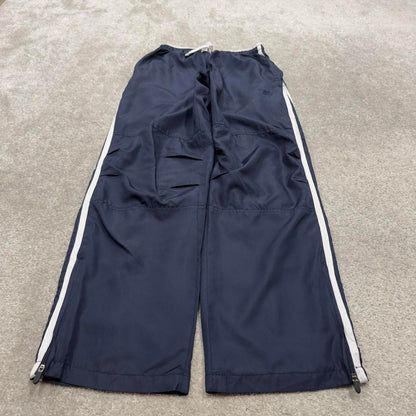 00s Starter tracksuit bottoms navy small loose y2k style sportswear track pants gym wear