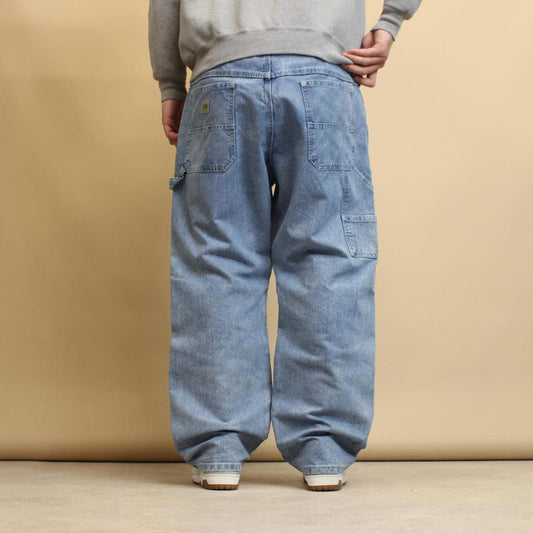 Baggy blue Lee carpenter jeans W38 L30