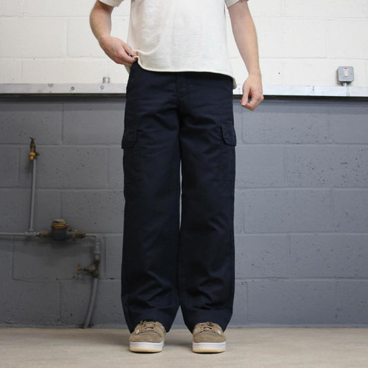 Dickies cargo skate trousers W30L32 navy chino utility pocket pants
