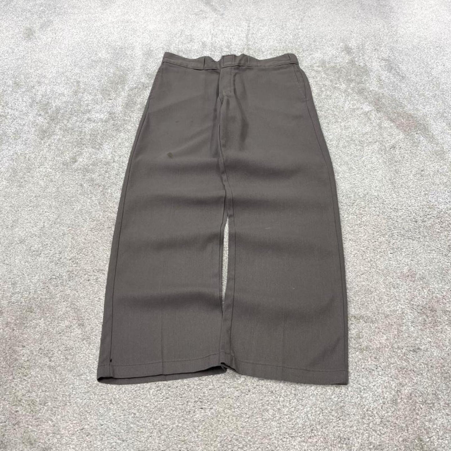 Y2k Dickies 874 work pants grey Straight leg flex chino style workwear skater trousers