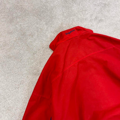 Red Columbia technical jacket XL men's y2k style full zip windbreaker autumn hiking