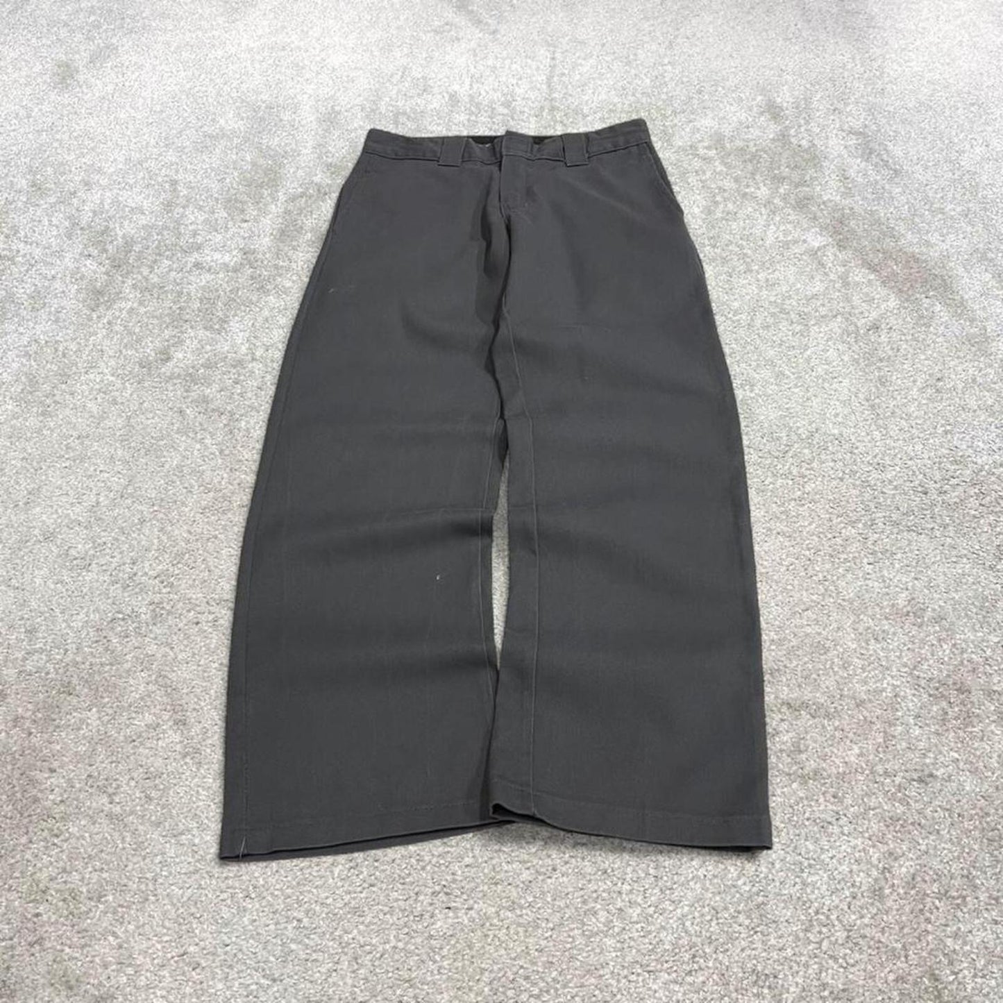 Y2k Dickies 874 work pants grey Straight flex chino style workwear skater trousers