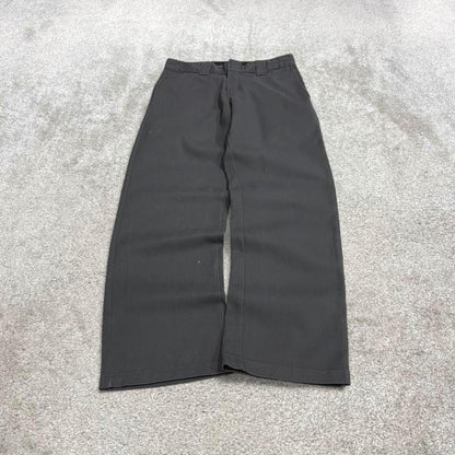 Y2k Dickies 874 work pants grey Straight flex chino style workwear skater trousers