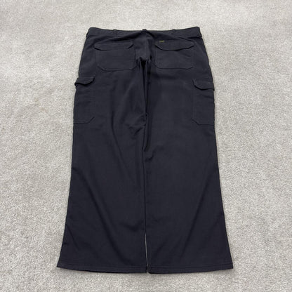 Lee cargo pants y2k black Straight leg utility workwear style trousers