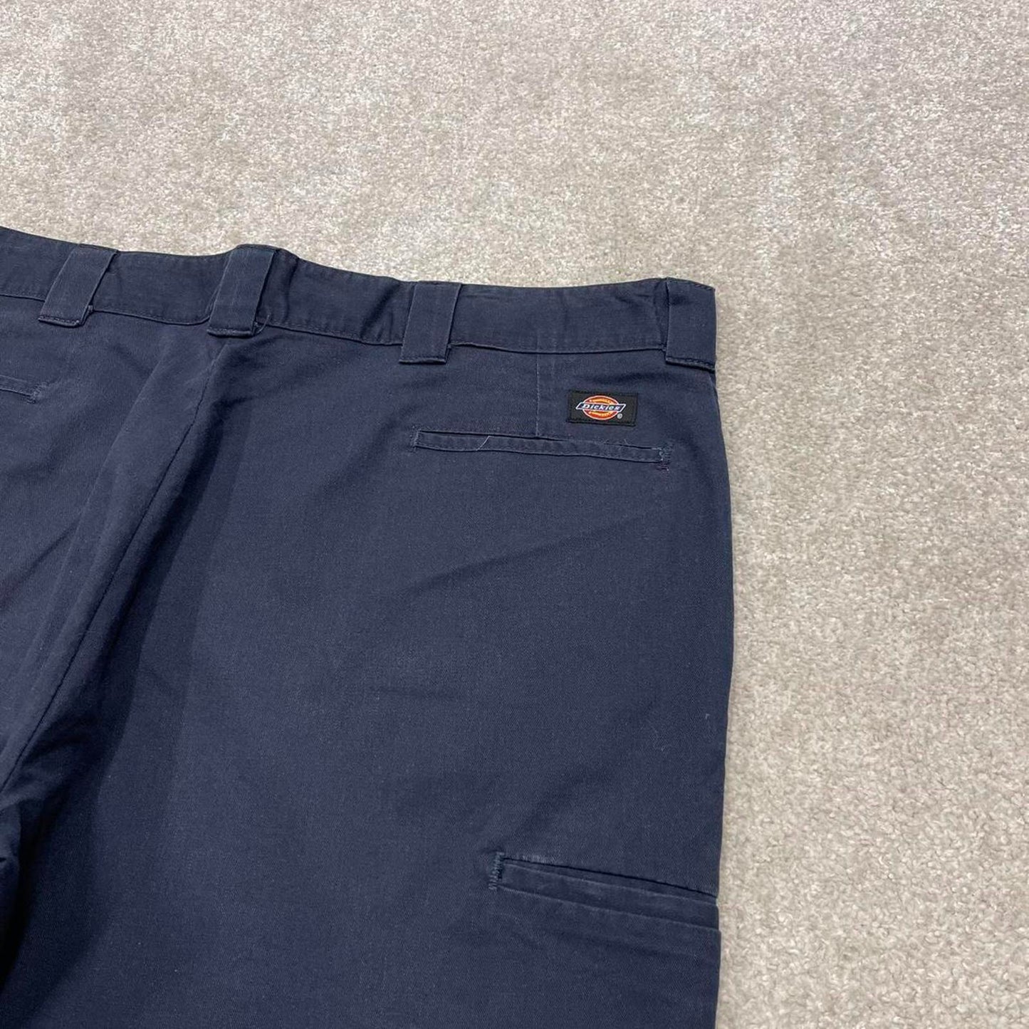 Y2k baggy Dickies shorts skater style navy Loose wide leg chino summer festival shorts