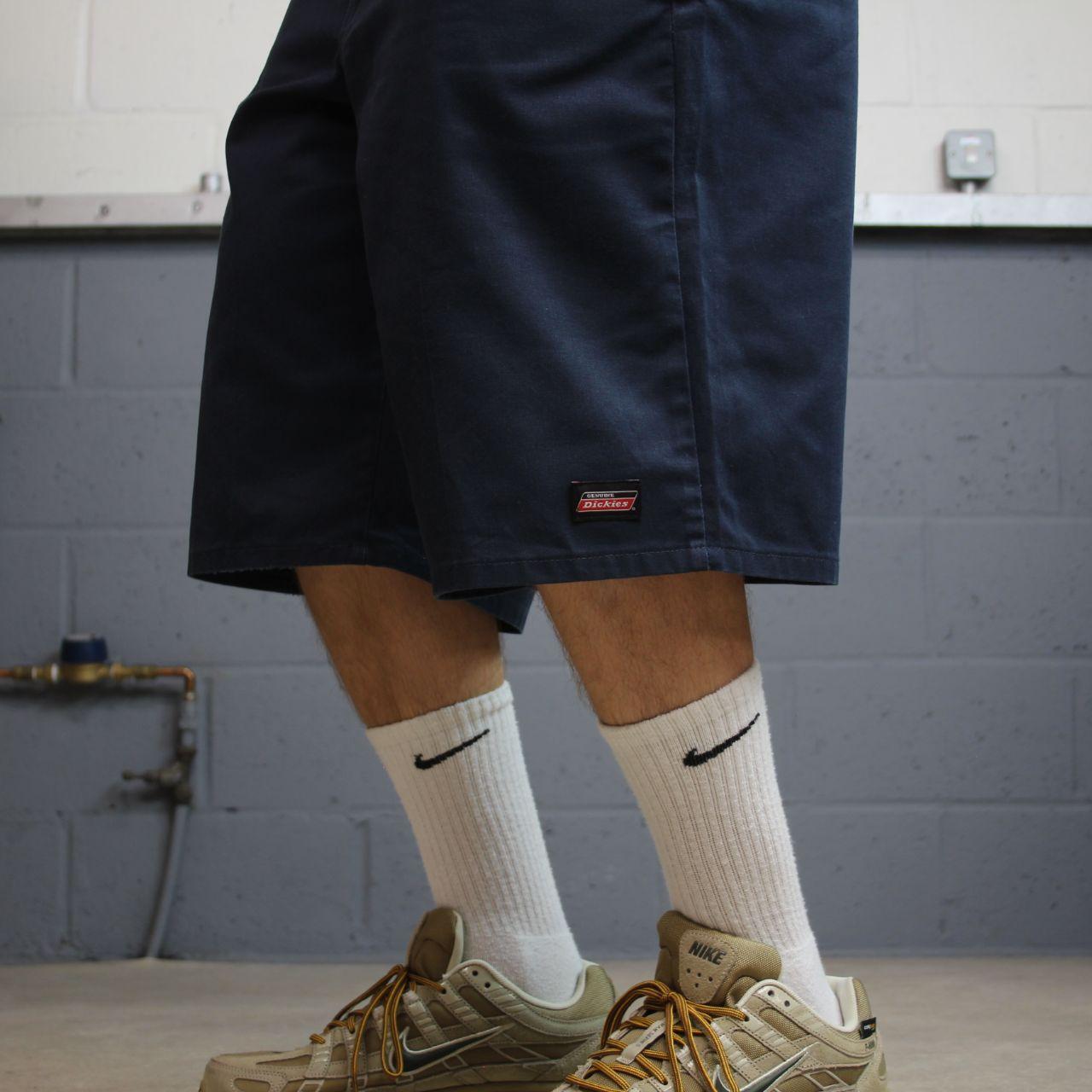 Dickies baggy carpenter shorts y2k loose fit navy Twill chino skater style cargo shorts