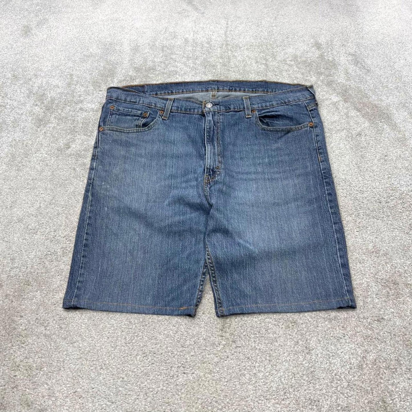 Y2k Levis denim shorts loose fit blue Loose summer holiday festival jorts