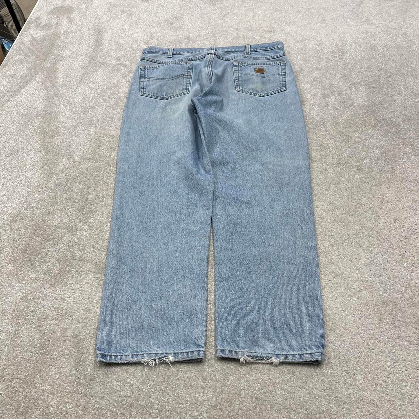 Vintage Y2K Carhartt denim jeans blue Loose straight leg skate style workwear pants