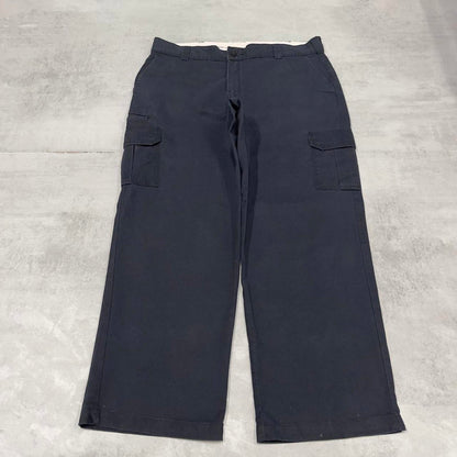 Dickies cargo trousers W38L30 black loose chino style skater cargo pants