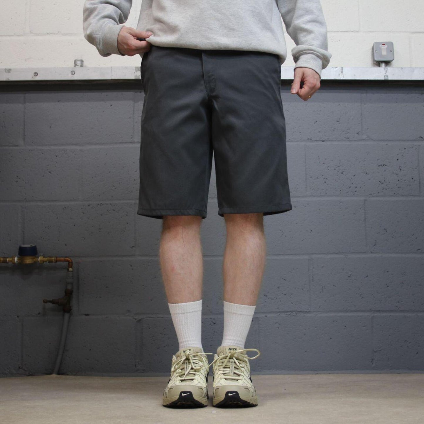 Dickies chino 874 shorts Y2K grey Twill chino skater style shorts summer festival