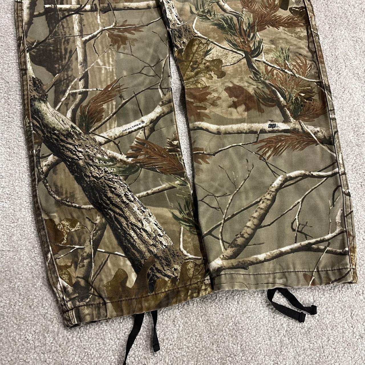 Camo cargo pants y2k utility khaki straight leg Red Head Youths Realtree camouflage combat cargos