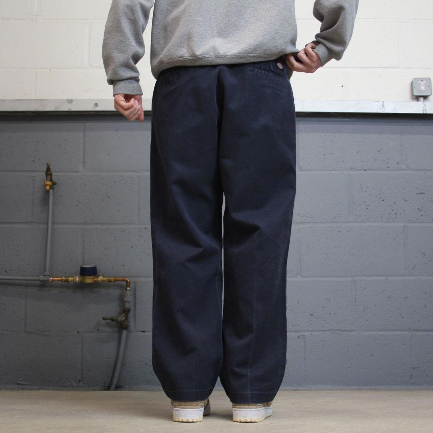 Y2K Dickies 874 work pants faded navy Loose original fit chino style skate trousers