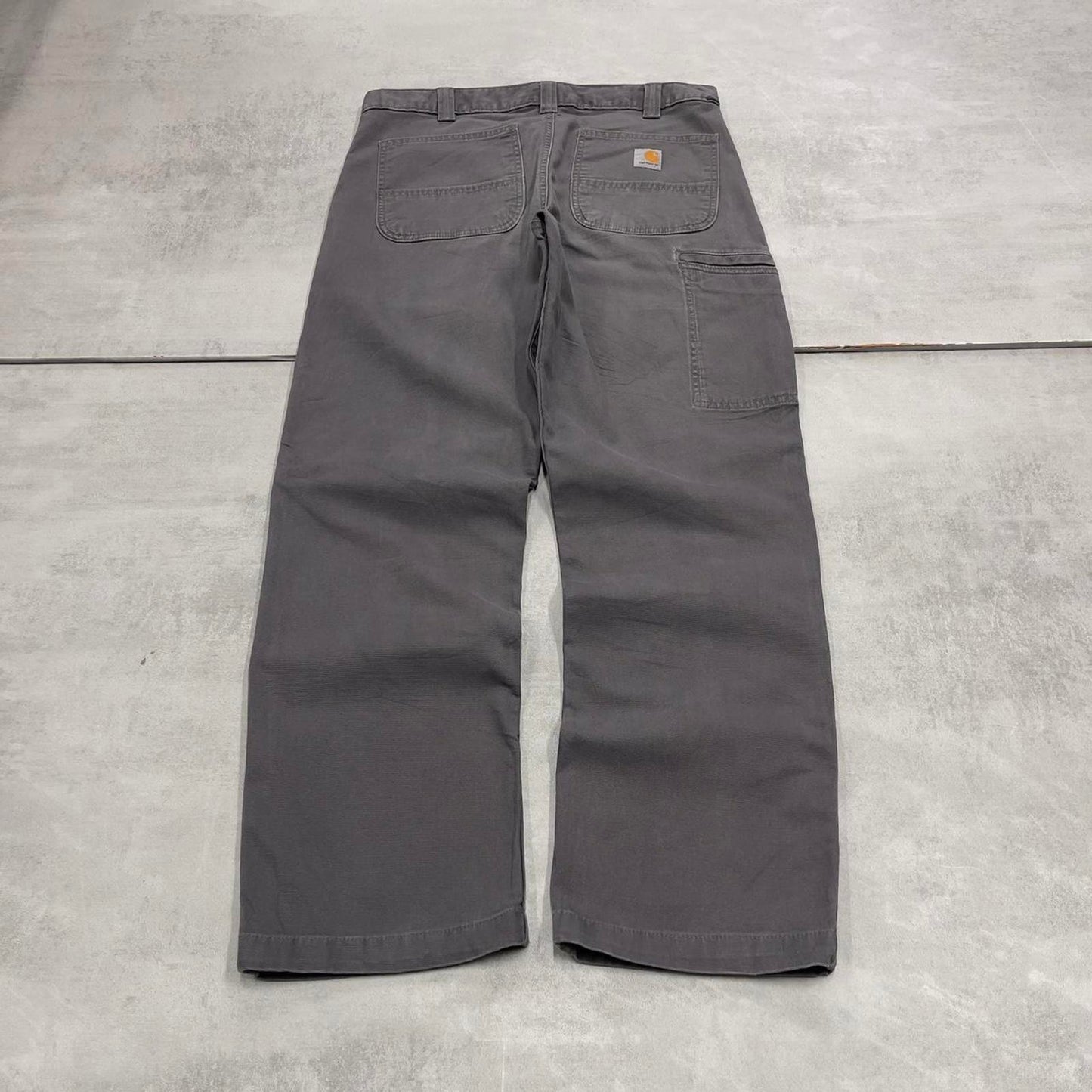 Carhartt carpenter pants W33L30 grey relaxed 90s skater style cargos