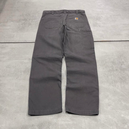 Carhartt carpenter pants W33L30 grey relaxed 90s skater style cargos