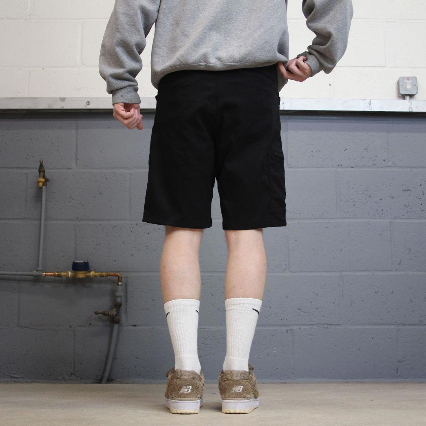 Y2K Wrangler summer shorts black Loose all terrain gear festival shorts