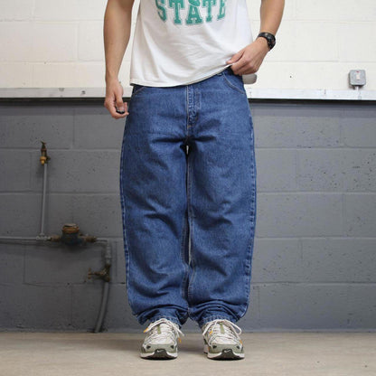Vintage Y2K baggy Carhartt jeans blue Loose relaxed fit denim workwear skater pants