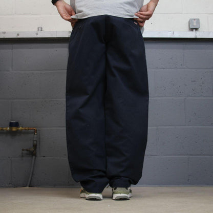 Dickies work pants loose navy Loose leg twill chino style skate trousers
