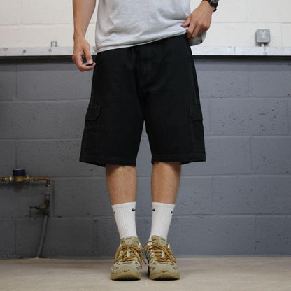 Dickies cargo shorts loose black skater style shorts Y2K summer festival