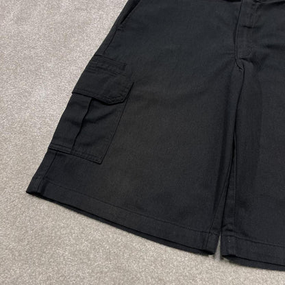 Dickies baggy cargo shorts chino black Twill skater style shorts wide loose leg