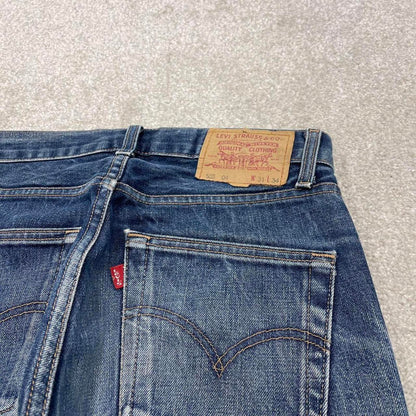 Vintage y2k Levi's 505 04 jeans blue Straight leg denim workwear trousers