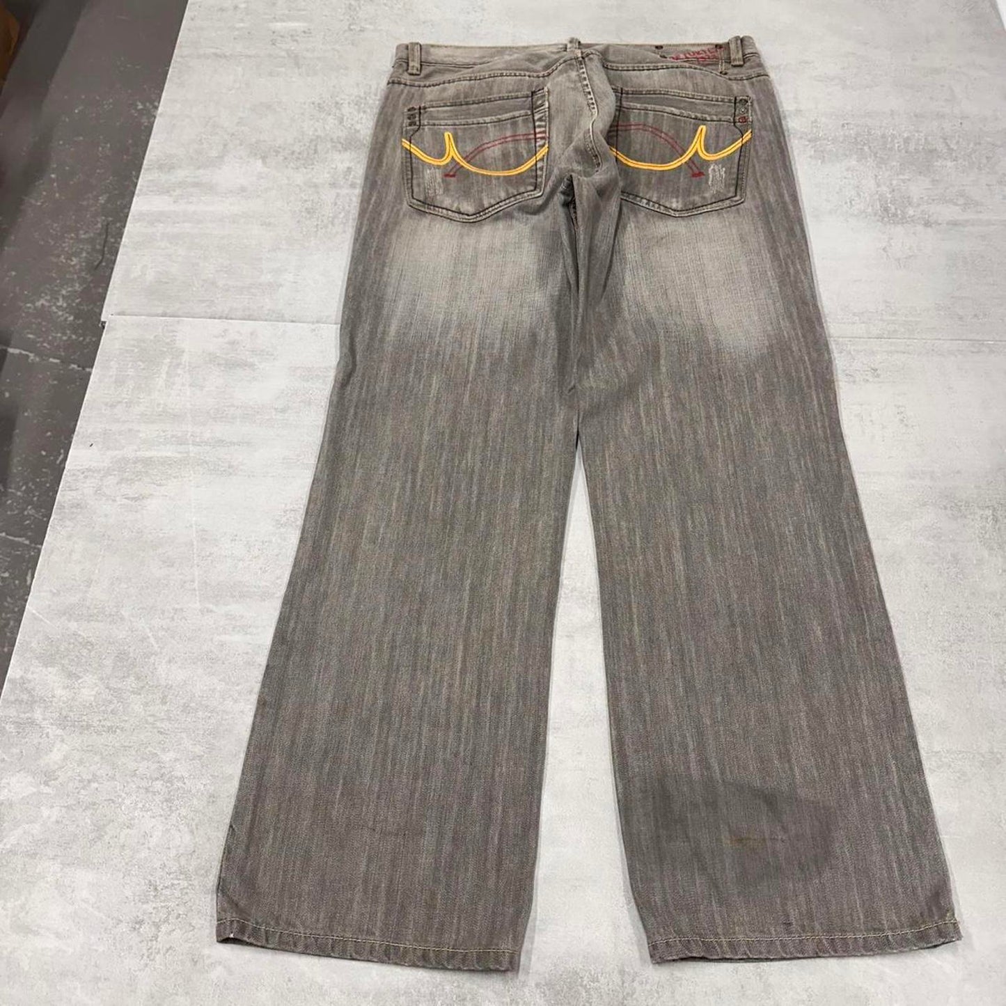 Baggy embroidered grey Pepe jeans W38 L32