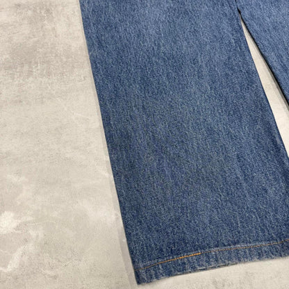 Levis 505 jeans W38 L26 blue loose 90s style skater jeans red tab logo