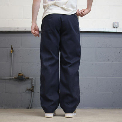 Dickies 874 Pants W32L32 navy 90s twill style chino skater trousers