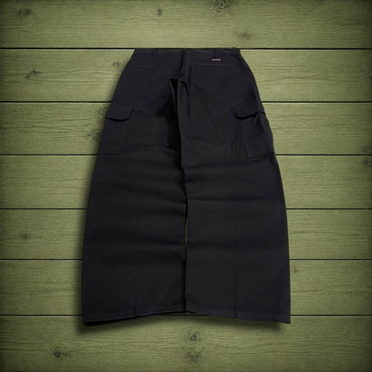 Y2K Dickies cargo work pants black loose fit Straight fit chino skater style trousers