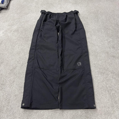 Carhartt baggy waterproof trousers black Wide leg mesh lined waterproof breathable technical pants