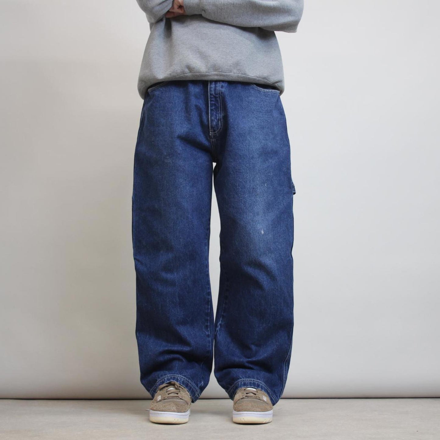 Mens wide leg baggy carpenter jeans W36 L30