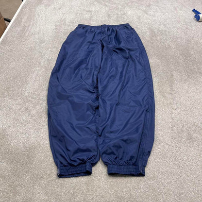 Vintage y2k baggy Nike tracksuit bottoms navy