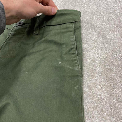00s Carhartt WIP chino pants W28L32 green SID Pant skater slim work trousers utility