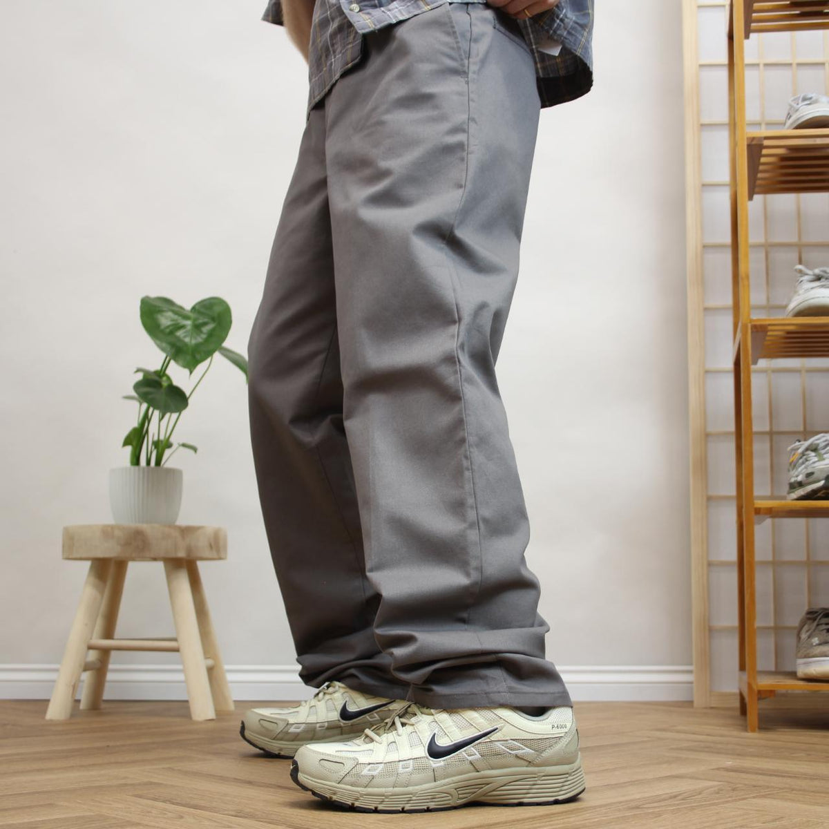 Vintage Dickies chino pants Y2K Loose straight leg workwear trousers loose