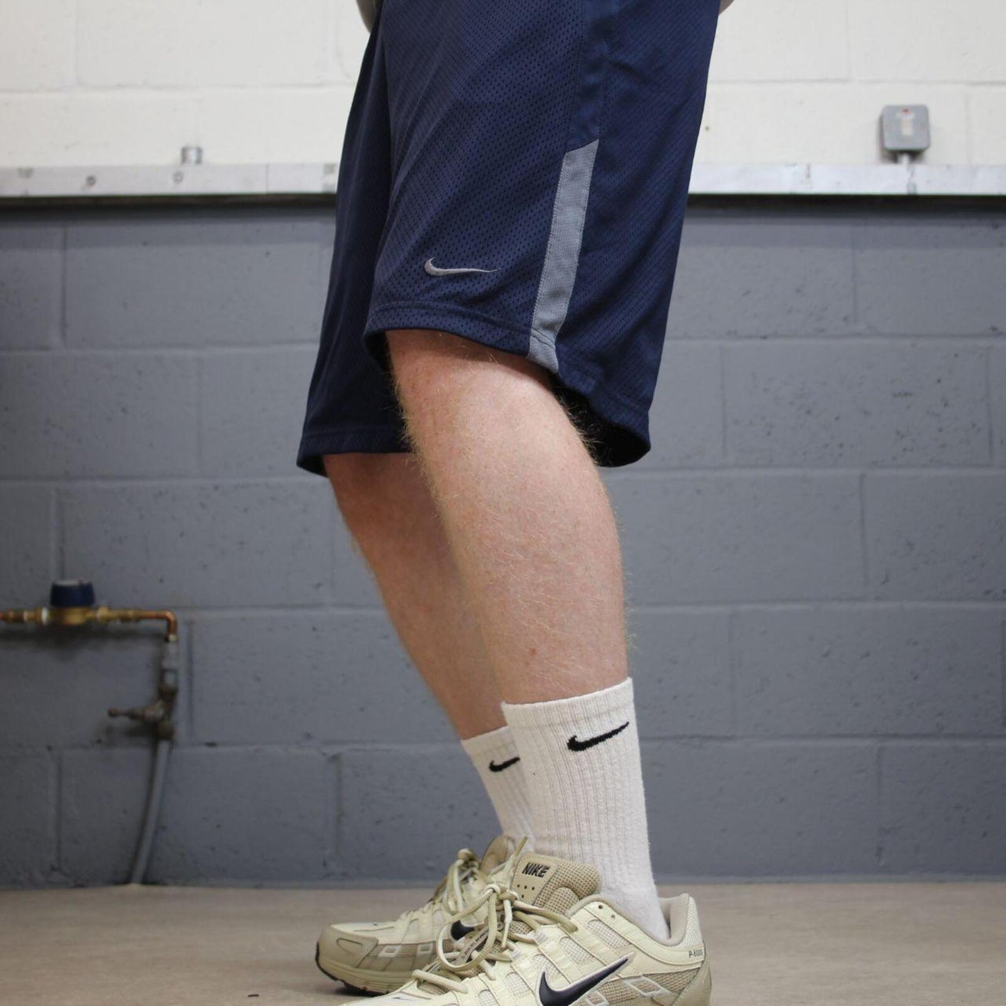 Nike sports shorts y2k floaty leg navy Casual style comfy loose floaty summer gym shorts