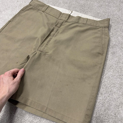 Dickies baggy shorts chino y2k khaki Twill chino skater style shorts loose relaxed fit