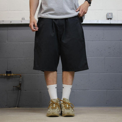 Dickies long baggy shorts chino black Skater / surf style shorts long loose fit festival
