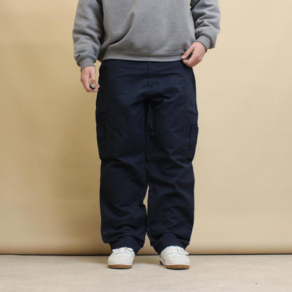 Navy baggy Dickies cargo pants W38 L32