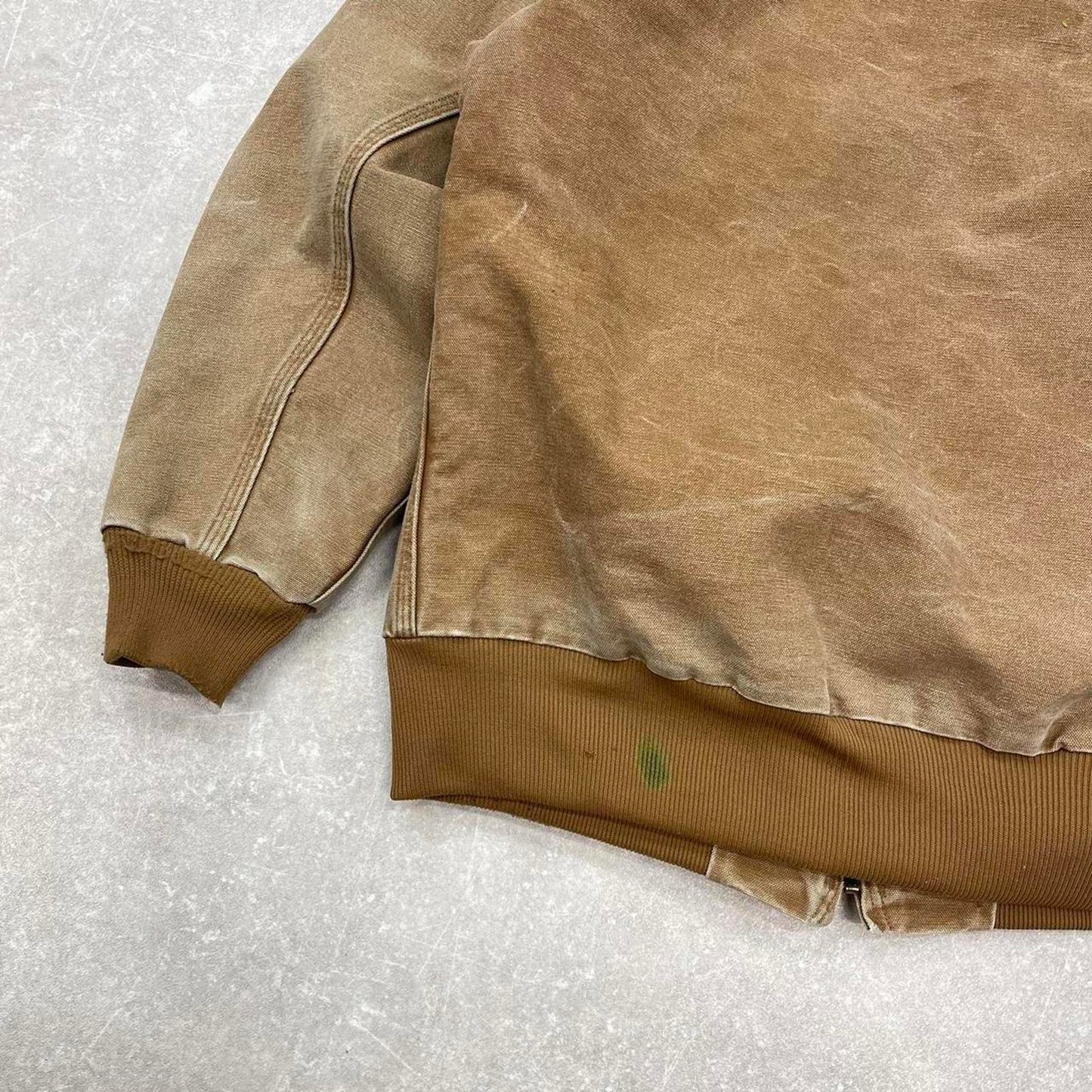 Vintage hooded Carhartt active jacket Large womens canvas cotton