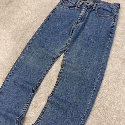 Blue Levis 505 jeans W34L34 y2k 90s style 5 pocket denim pants straight fit