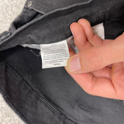 Black Dickies carpenter jeans W44L27 loose 90s skater style canvas work cargos