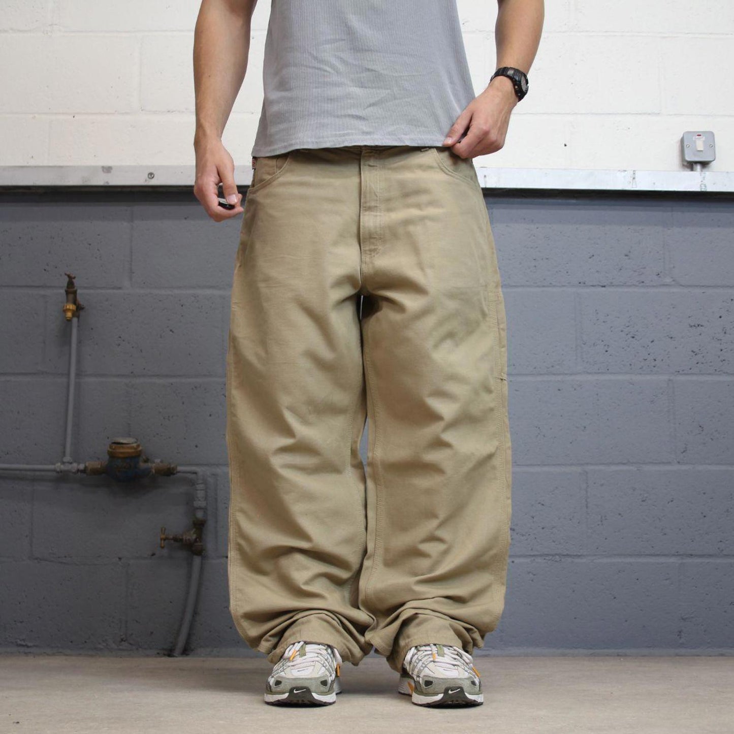 Baggy Carhartt FR carpenter jeans W38L34 90s skater style loose wide leg cargo pants