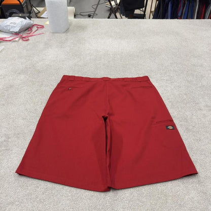 Dickies extra baggy chino shorts carpenter red Surf style skater shorts long wide leg festival