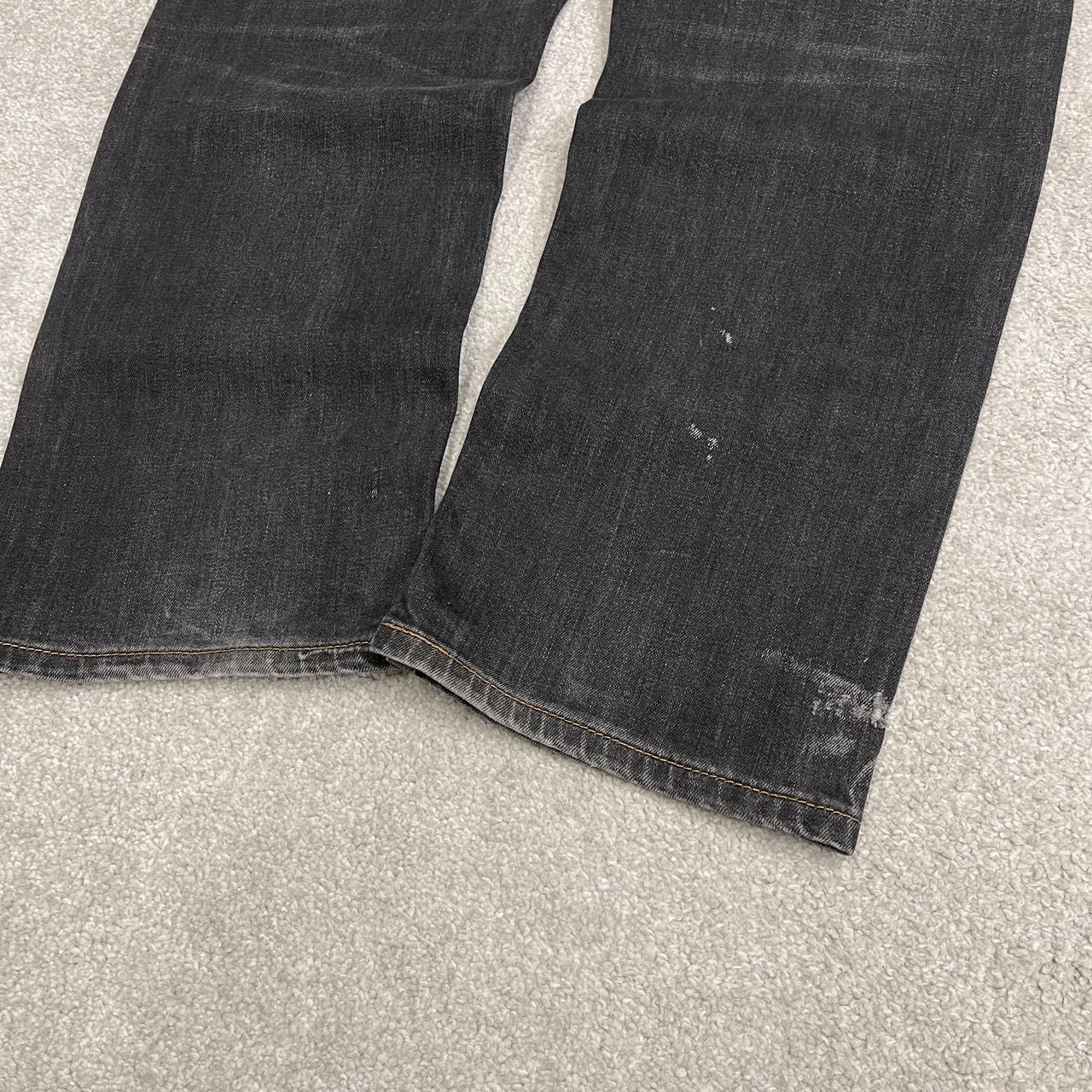 Y2K Levi’s 505 jeans straight leg washed black / grey Straight fit 5 pocket pants belt loops