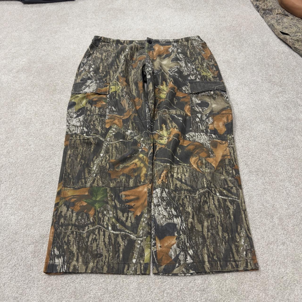Baggy camo cargo pants y2k utility khaki Redhead camouflage hunting wide leg cargos