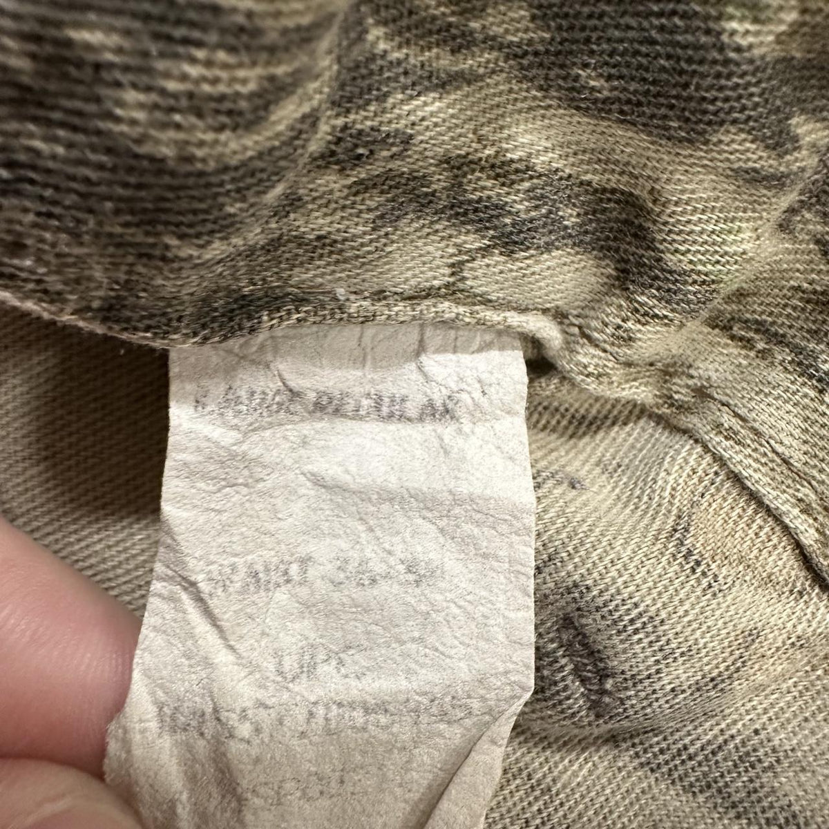 Vintage Liberty baggy camo cargo pants Loose floaty Realtree camouflage utility combat trousers