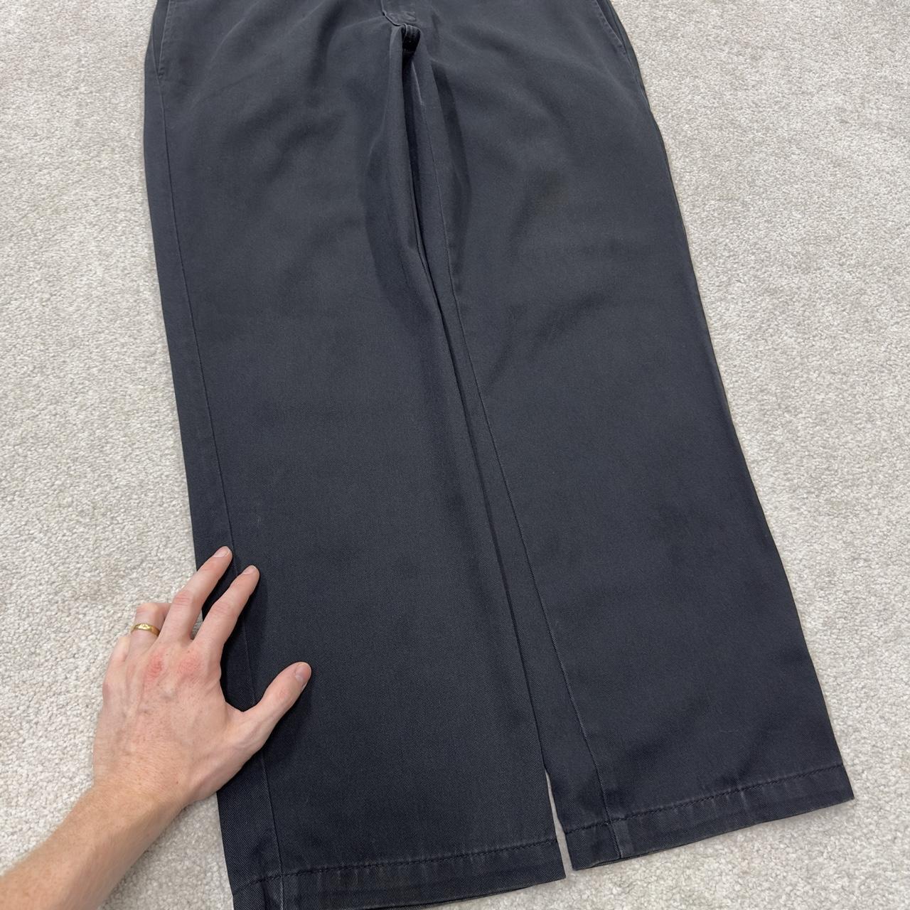 Dickies slim straight chino pants black W32L32 Straight leg twill chino style skate work trousers