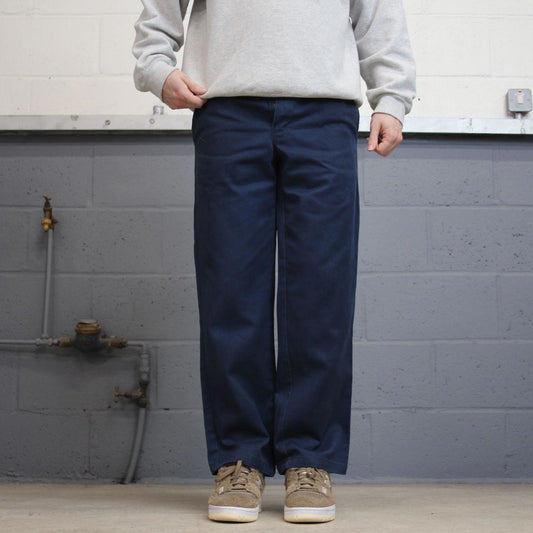 Dickies 874 Pants W32L30 navy original fit twill chino 90s style skater pants